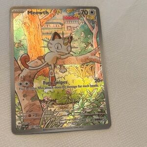 Meowth Collectible Card - Multicolor